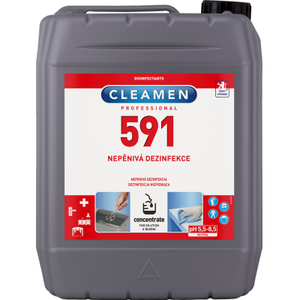 CLEAMEN 591 koncentrát nepěnivá dezinfekce 5 l