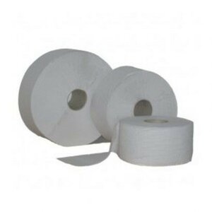Toaletní papír JUMBO 240 2-vrstvá celulóza 165 m 6 rolí bílý