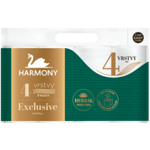 TP Harmony Excl. Herbal Perf., 8 rolí