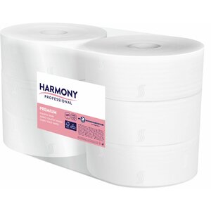 Toaletní papír JUMBO pr.240 Harmony Professional ,2 vrstvá celulóza, návin 195 m