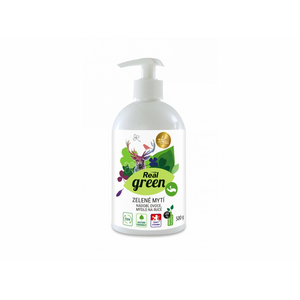 Real green zelené mytí nádobí, ovoce a mýdlo na ruce 500 g