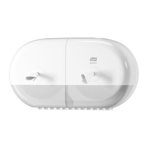 Tork SmartOne® Twin Mini zásobník na toaletní papír - bílý