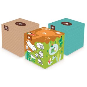 Kosmetické utěrky Cube Box  - 1 x 60