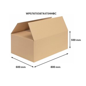 Klopová krabice 800 x 600 x 500 mm, 5VVL