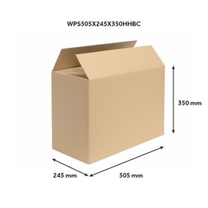Klopová krabice 505 x 245 x 350 mm, 5VVL