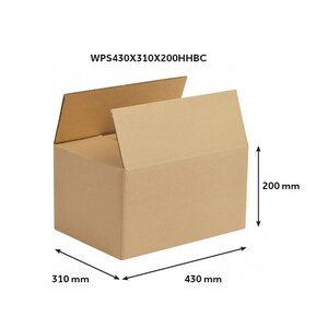 Klopová krabice 430 x 310 x 200 mm, 5VVL