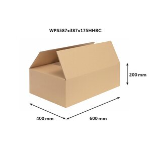 Klopová krabice 600 x 400 x 200 mm, 5VVL