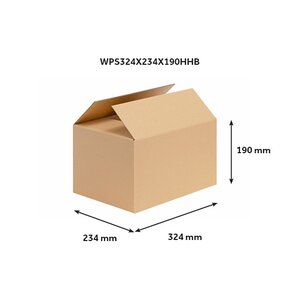 A4 Klopová krabice, 324 x 234 x 190 mm, 3VVL